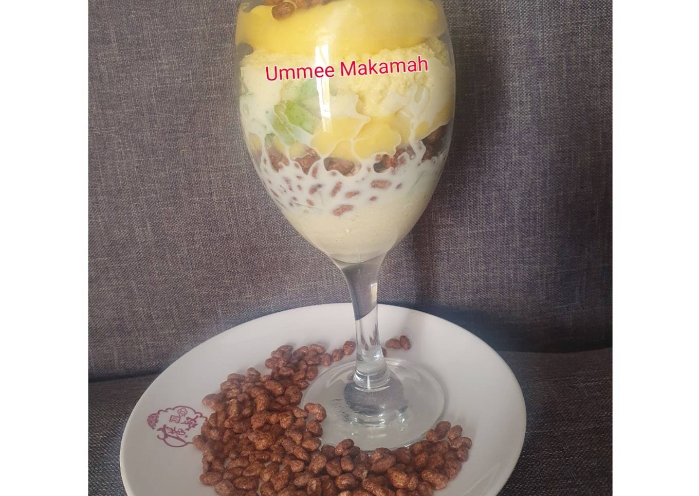 Fruity Custard Pudding