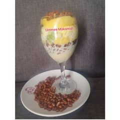 A picture of Fruity Custard Pudding.