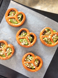 A picture of Chocolate Pretzels.