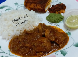 A picture of Chettinad Chicken.