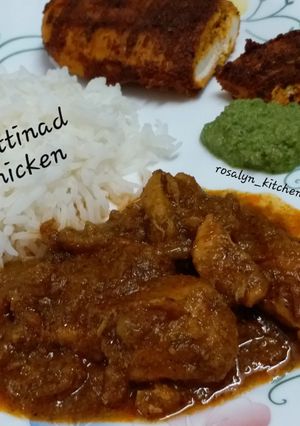 A picture of Chettinad Chicken.