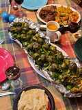 George Foreman Whole Roasted Brussel Sprout Stalk
