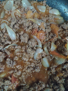 Una foto de Carne molida en Bistec