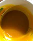 Sopa crema de zapallo