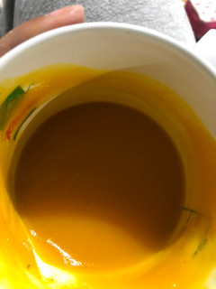 Una foto de Sopa crema de zapallo
