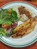 Filete de pescado con adobo de chipotle y naranja agria al estilo de LuzMa