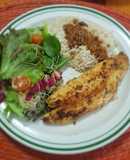 Filete de pescado con adobo de chipotle y naranja agria al estilo de LuzMa