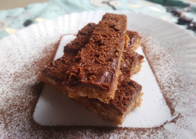 Recipe of Speedy Chocolate marie peanut bars