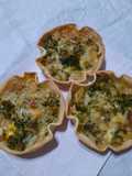 Tarteletas de brócoli