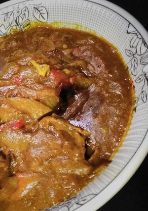 A picture of Chicken tikka masala.
