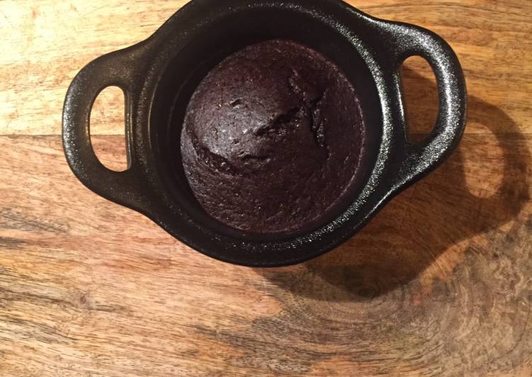 Comment Servir Mini fondant cacao #healthy