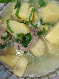 Hình của món Canh sườn hầm sake.