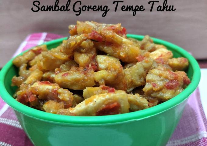 Sambal Goreng Tempe Tahu