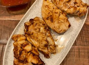 Une photo de ☆Poulet Grillé à l’Airfryer, Sauce Bang Bang☆