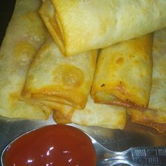 Chinese Veg Spring Rolls A picture of Chinese Veg Spring Rolls.