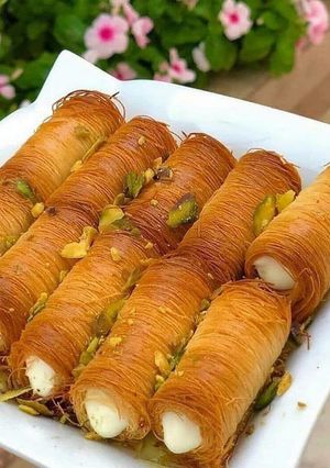 صورة لوصفة رول الكنافة