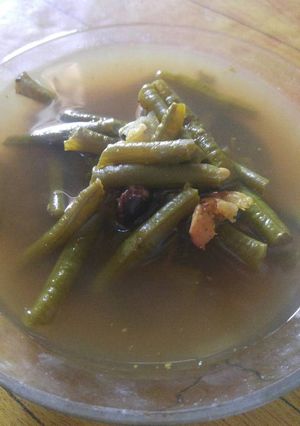 Foto resep Sayur asem kacang panjang