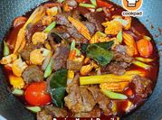 Gambar daging perap ala thai