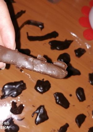 Una foto de Naranjitas con chocolate