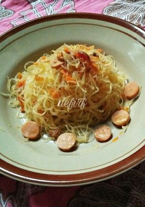 Foto resep Bihun Wortel Sosis
