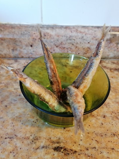 Una foto de Boquerones a la andaluza