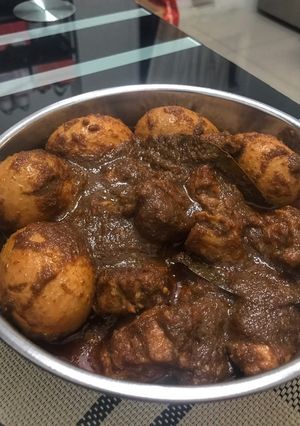 Foto resep Rendang daging padang+telur