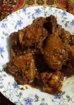 A picture of Chicken Anghara.