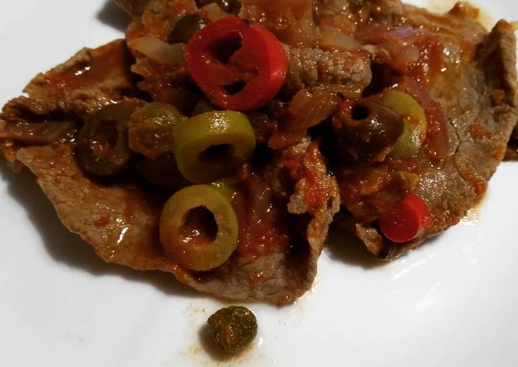 Scaloppine alla pizzaiola piccanti