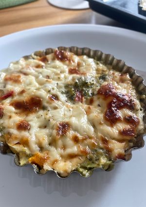 Una foto de TARTELETAS / TORTILLA DE VERDURAS