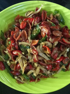 Foto resep Kulit Melinjo Tumis Teri