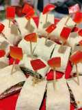 "Imprezowe tortille z łososiem"