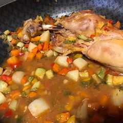 Foto principal de Pollo a la jardinera