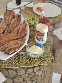 Una foto de Pescado frito!
