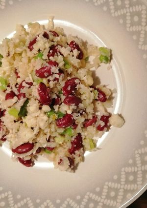 A picture of Herby cauliflower rice.