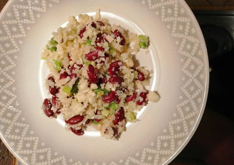 Simple Way to Prepare Any-night-of-the-week Herby cauliflower rice