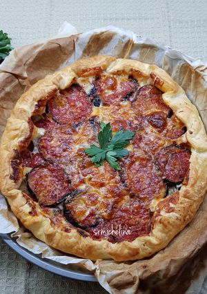 Foto di Parmigiana di melanzane in pasta sfoglia 🍆🍅🧀