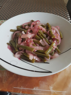 Una foto de Ensalada de habichuelas