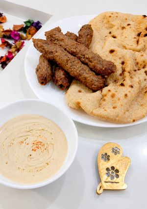 صورة لوصفة سلطة طحينة