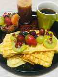 Waffles Salados con Quejo 🧇