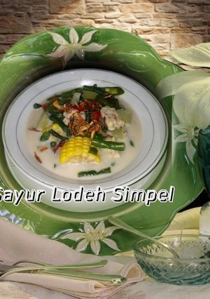 Foto resep Sayur lodeh simpel