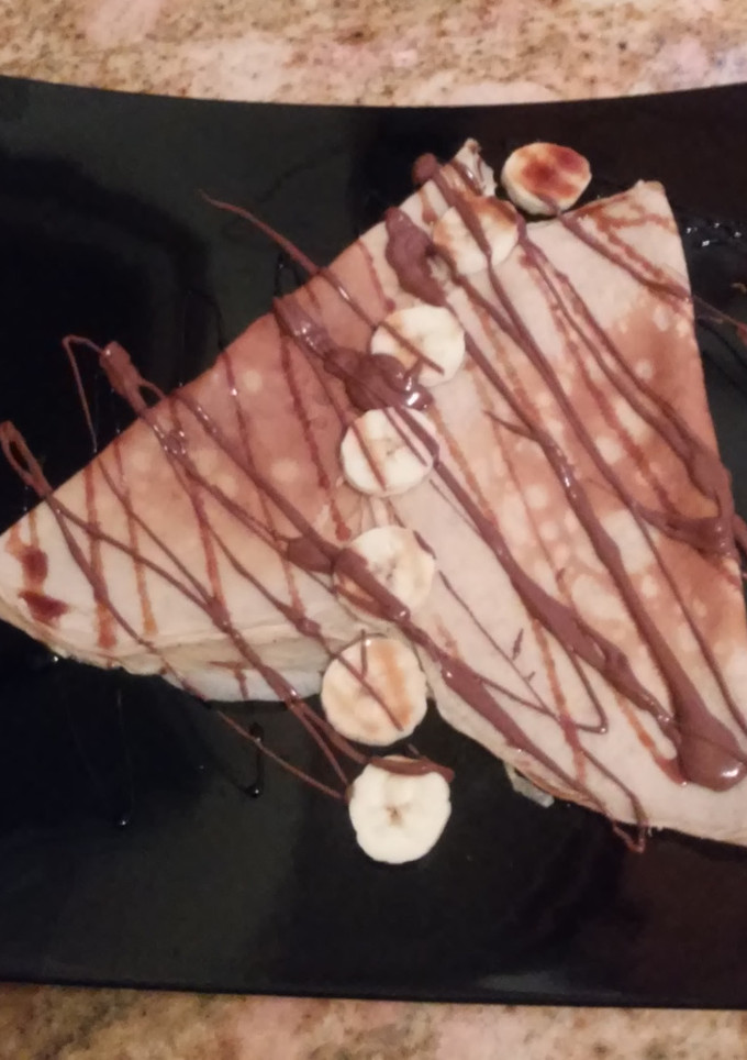 Una foto de Crepes dulces