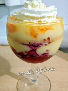 A picture of Trifle Pudding.