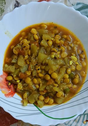 A picture of Lauki Aur Chane ki Dal.