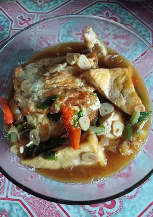 Foto resep Semur tahu & telur