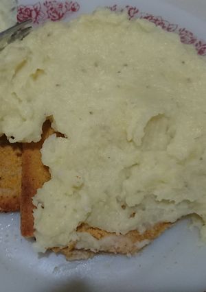 Una foto de Puré rápido en microondas