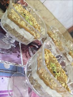 صورة لوصفة حلا باللوتس وبسكويت الدايجستف✨