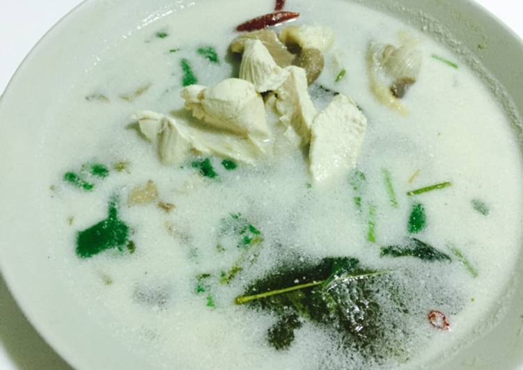 Award-winning Galangal chicken coconut soup