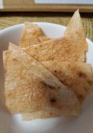 Hình của món Bánh tráng nướng chảo.