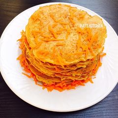 A picture of Savoury Carrot Pancakes.