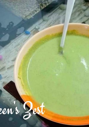 A picture of Lemon and Mint Chutney.